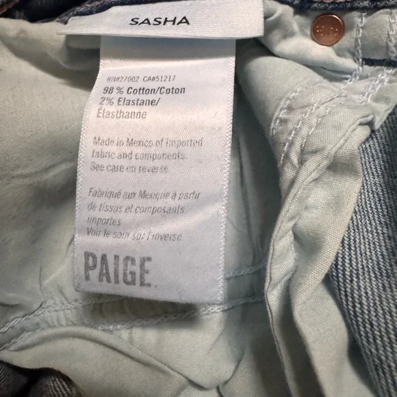 PAIGE Vintage High Waist / Wide Leg Jeans - Picture 2 of 6